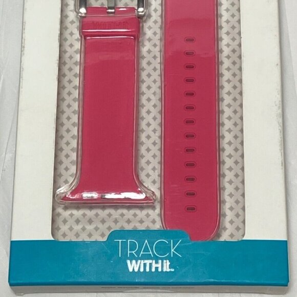 2016 With It • Pink Designer Watch Band Track • It For Use With 42MM Apple Watch - Picture 5 of 8